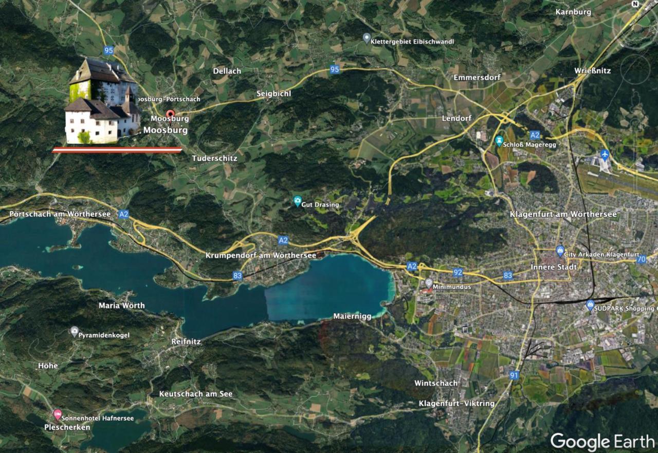 Schloss Moosburg Gaestehaus Экстерьер фото